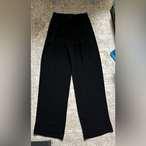 J. Crew Black Wide Leg Trouser - size 4
